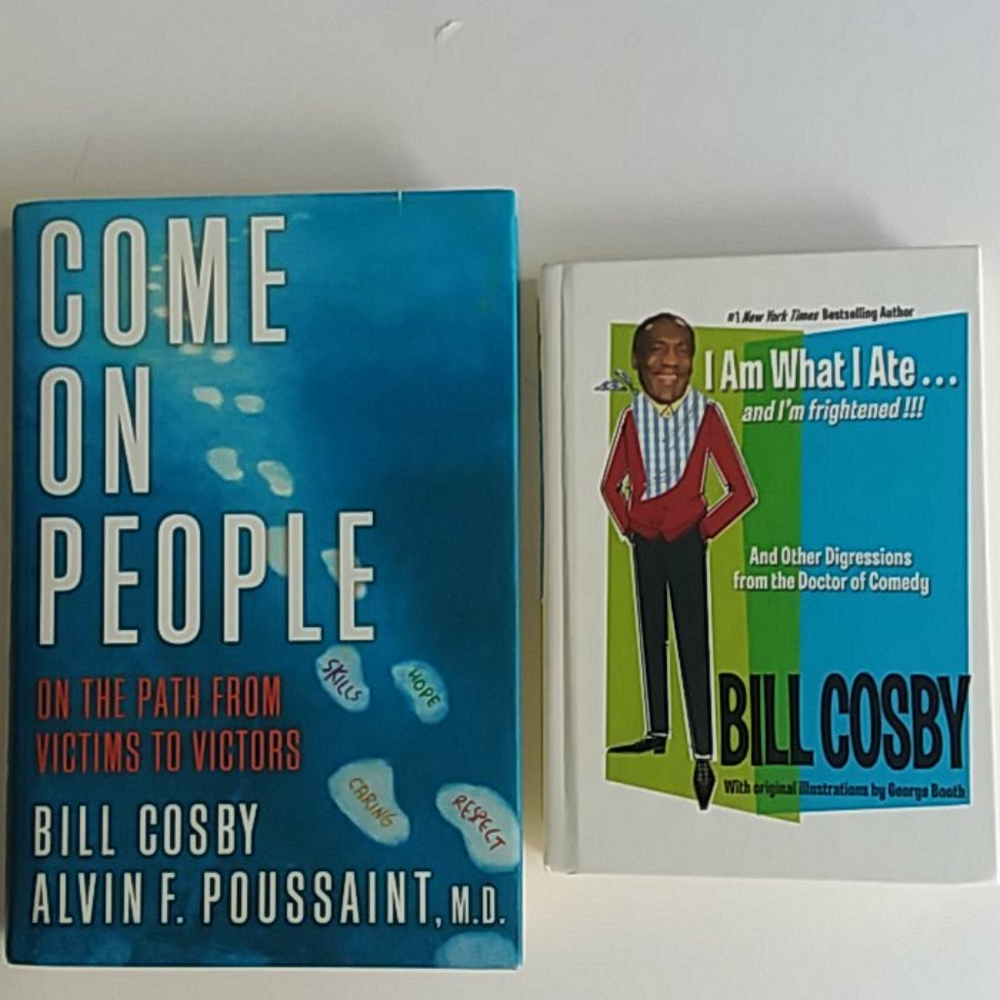 BILL COSBY Books COME ON PEOPLE,   I AM WHAT I ATE